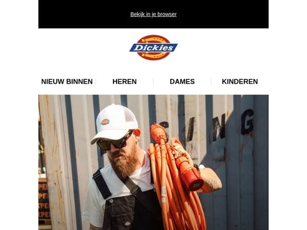 Ga backstage met Dickies