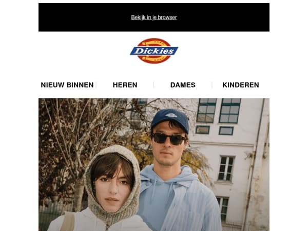 Ontdek onze nieuwe collectie: Dickies' workweartraditie met een trendy twist