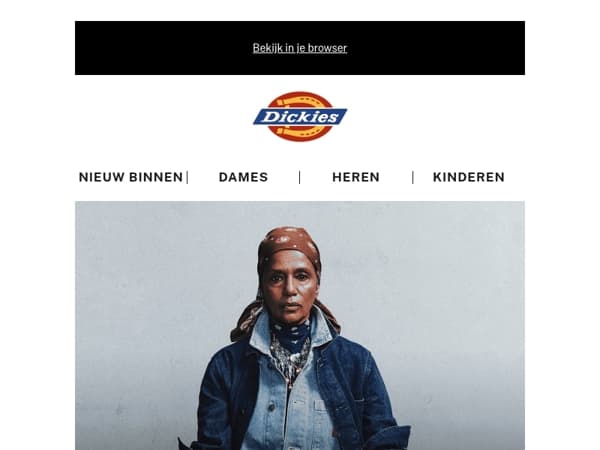 Duurzaam denim met roots in ons workwear-erfgoed