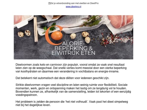 Keto, carnivoor… waarom werken sommige diëten tijdelijk?
