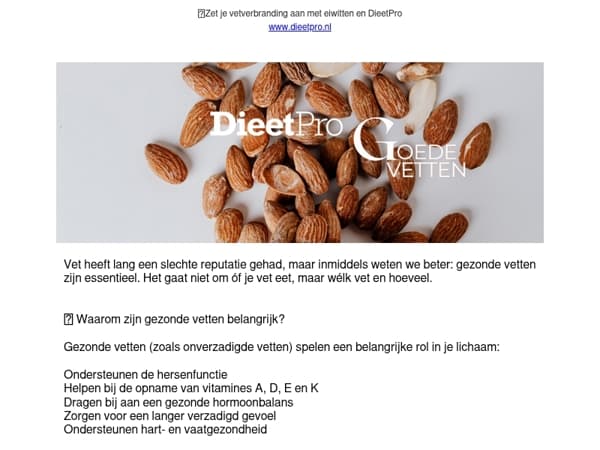 Gezonde vetten: onmisbaar, maar met mate 🥑