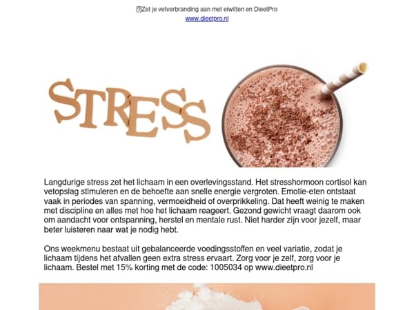 Stress, hormonen en emotie-eten