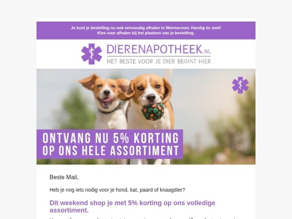 5% korting op álles + extra voordeel met Buddycoins