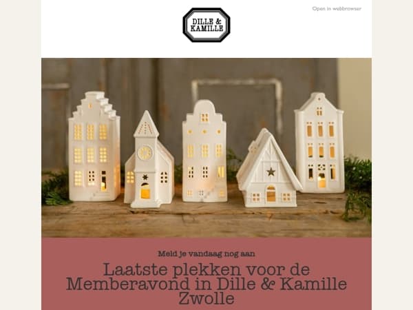 Aanstaande woensdag is het Memberavond in Zwolle
