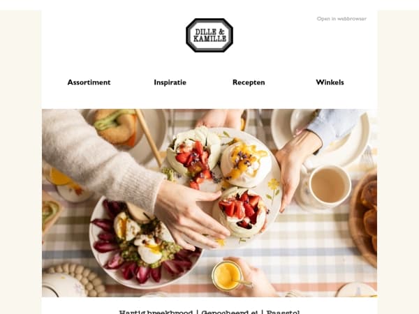 Recepten voor de paasbrunch