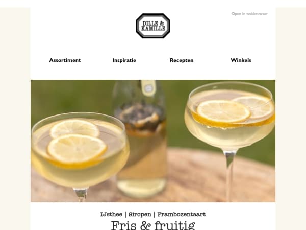 Fris, fruitig & verkoelend