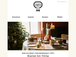 Kerst bij Dille