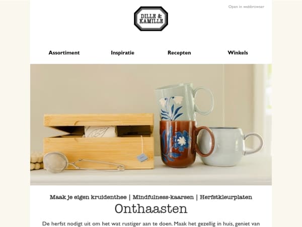 🕯️Onthaasten in de herfst