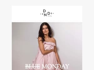 On Blue Monday we buy pink!
