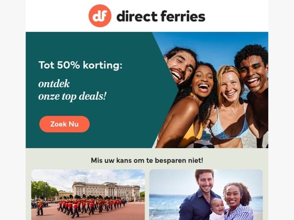 Tot 50% korting: ontdek onze top deals!