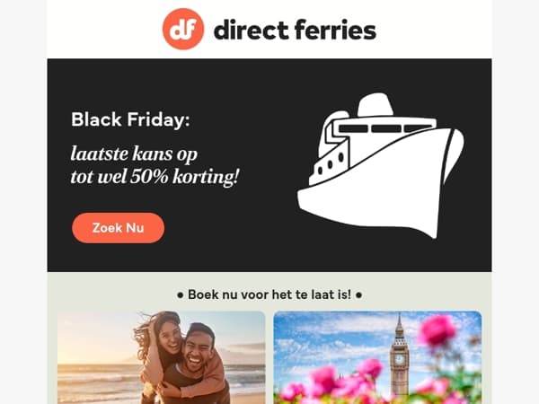 Black Friday: laatste kans op tot wel 50% korting!