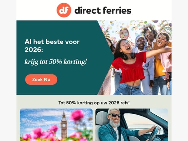 Al het beste voor 2026! ⛴️🍾🎉