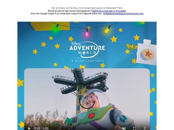 Maak je klaar voor een nieuw Toy Story avontuur! 🤠