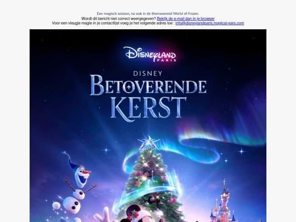 Ontdek nieuwe kerstmagie vanaf 7 november!🎄