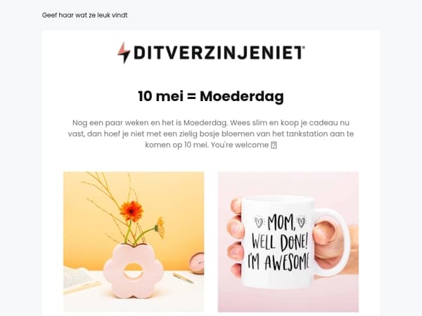 Het is bijna Moederdag: check deze cadeaus voor haar 🥰