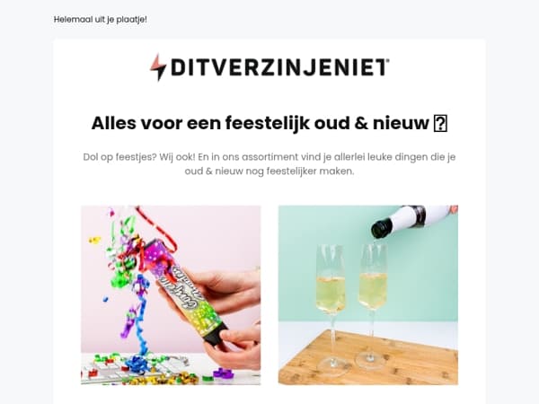 Klaar voor het nieuwe jaar 🎉💥