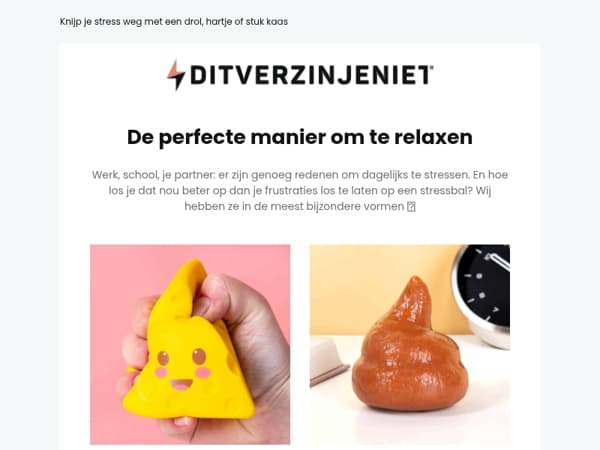 Last van stress? Niet lang meer! 🧀💩