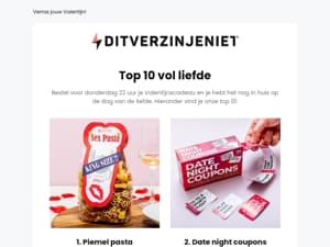 Onze Valentijnscadeaus top 10 💘🎁