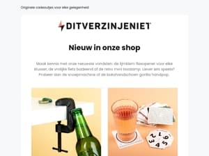 Mis onze nieuwste artikelen niet!