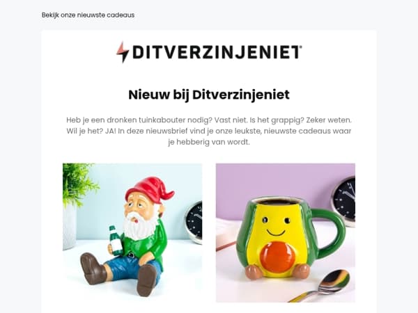 Heb je het nodig? Nee... Wil je het? NATUURLIJK!