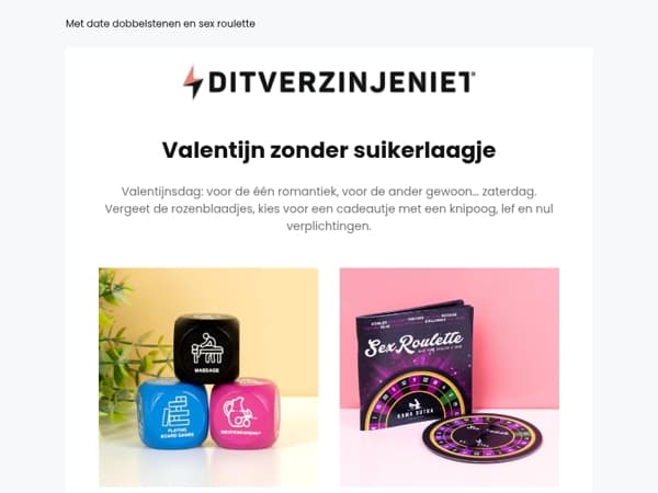 Vergeet Valentijnsdag niet: met deze cadeautjes scoor je altijd 😘