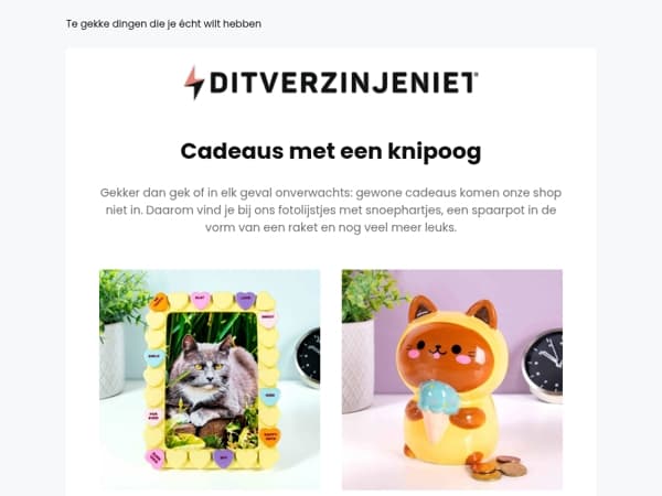 Nieuw in onze shop: snoephartjes en spaarpotten