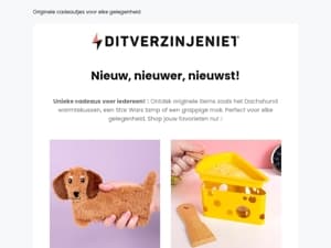 Nieuwe cadeaus: hier word je hebberig van! ❤