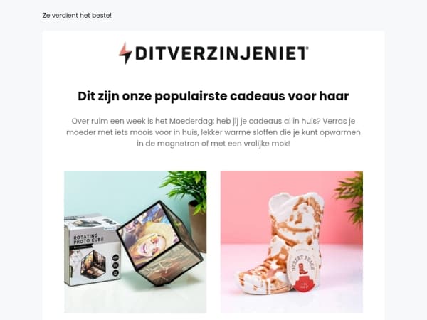 Heb jij je Moederdagcadeau al in huis? 🤩