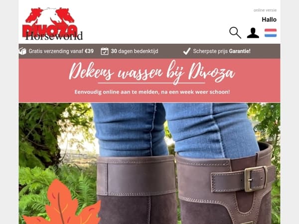 -20% op alle outdoorboots  🍂 🍂