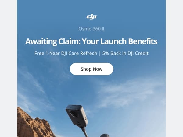 3 Days Left: Osmo 360 II Launch Offers