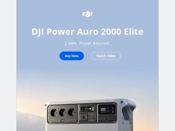 All-New DJI Power Auro 2000 Elite Is Here	