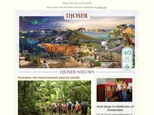 De bossen van Suriname | Eten in Laos | Een dijk voor reuzen