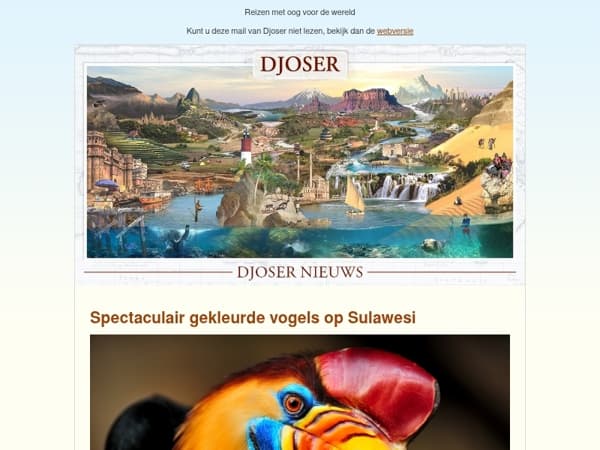 Spectaculaire vogels | Ierse mythes | Jordaans wereldwonder