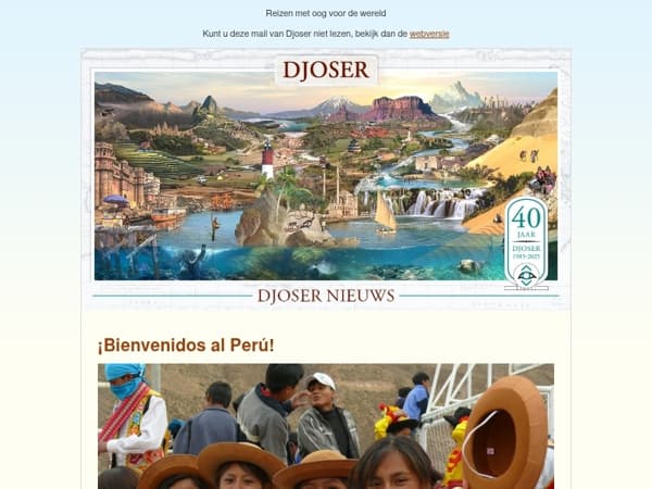 ¡Bienvenidos al Perú! | Thailand Noord & Zuid | Namibië