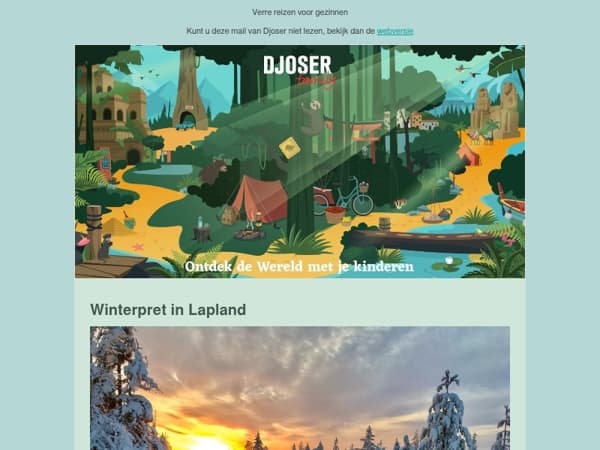 Zomer '27 vertrekdata | Lapland | Japan in mei