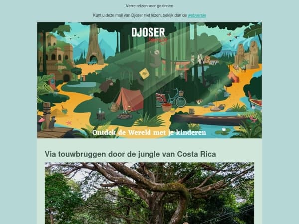 Korting in juni | Costa Ricaanse jungle | Zebrastrepen