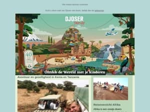 Familiereizen naar Afrika: safari, strand en meer...