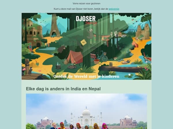 India en Nepal | Geweldige safari | In de winter naar Lapland