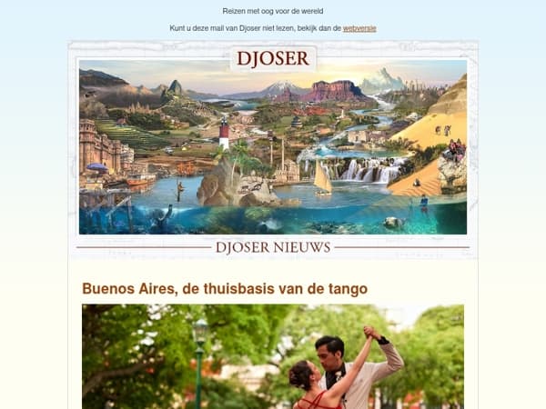 € 75,- korting in juni | Gratis visum Sri Lanka | Tango in Buenos Aires