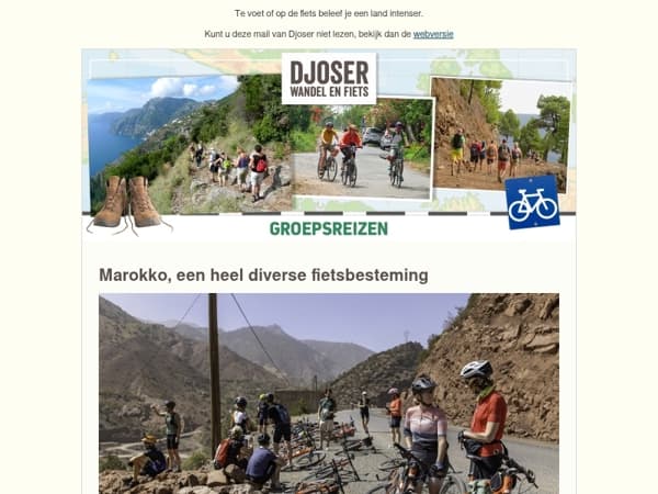 Kastelen in Wales | Bem-vindo in Portugal | Fietsen in Marokko