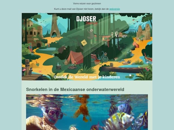 Snorkelen in Mexico | Max. 4 uur vliegen | Tanzania