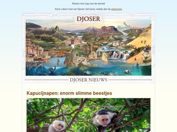 Colombiaanse lekkernijen | Apen in Costa Rica | Egypte