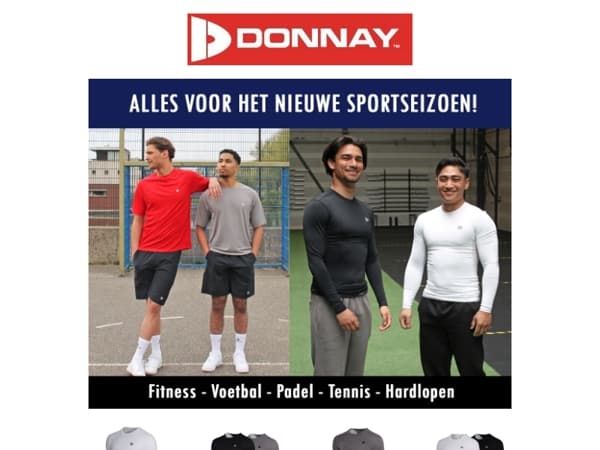 🏃 Jouw sportoutfit voor het nieuwe seizoen begint hier