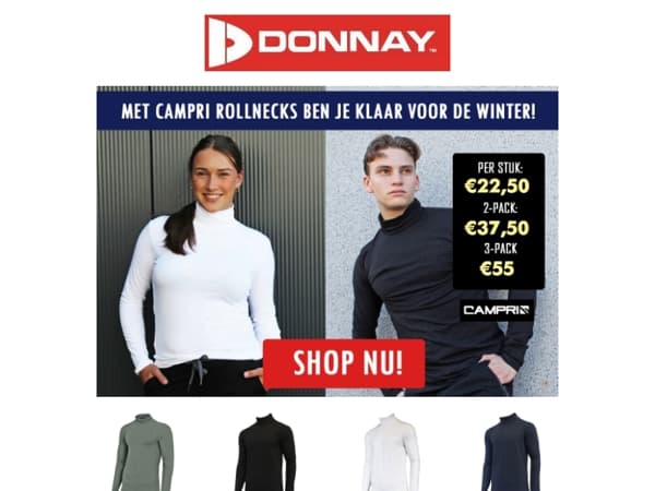 ❄️ Winterklaar? Campri rollnecks zijn weer op voorraad!