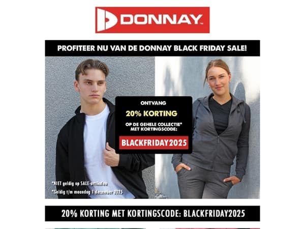 BLACK FRIDAY SALE: Profiteer nu van flinke korting! 🖤🛒