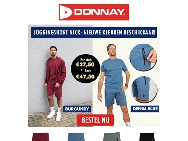Nieuwe kleuren joggingshorts verkrijgbaar!🩳🛒