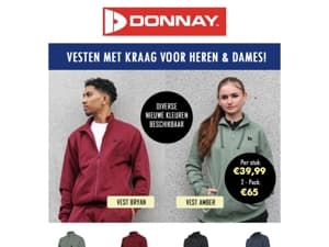 Shop vesten met kraag voor heren & dames!💪🔥