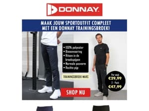 Maak jouw sportoutfit compleet met trainingsbroek Marc!😍🛒