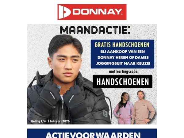 MAANDACTIE: Gratis thermohandschoenen met kortingscode: HANDSCHOENEN 🧤❄️