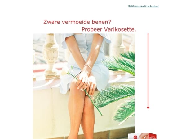 Spataderen of zware vermoeide benen?